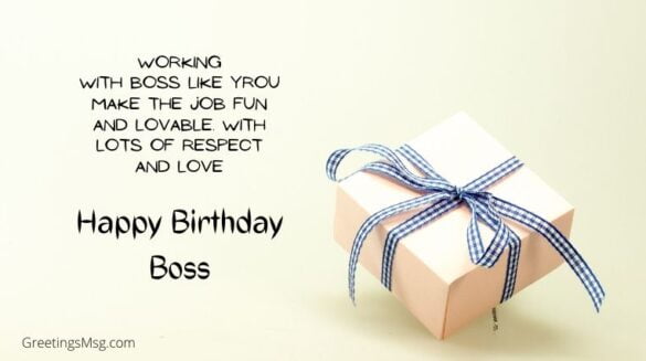 Birthday Wishes For Sir | Boss | Send Lovely Messages- Greetings MSG