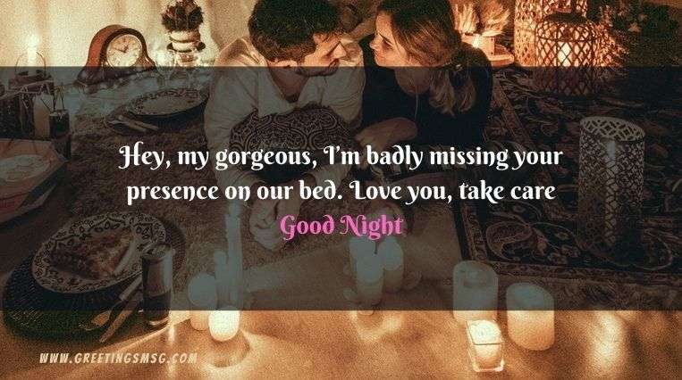 Sweet Good Night Messages For Wife